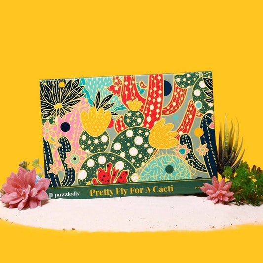 Pretty Fly For A Cacti | 500 Piece Jigsaw Puzzle